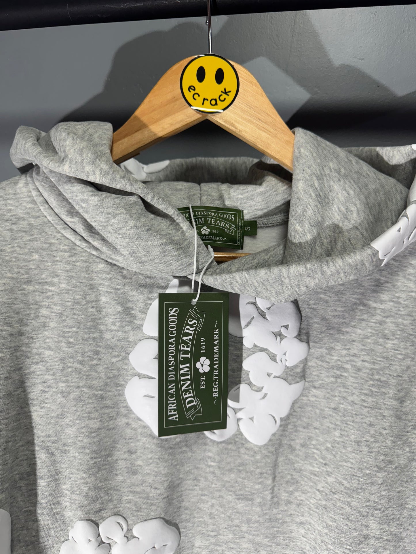 [New] Denim Tears Hoodie (Gray)