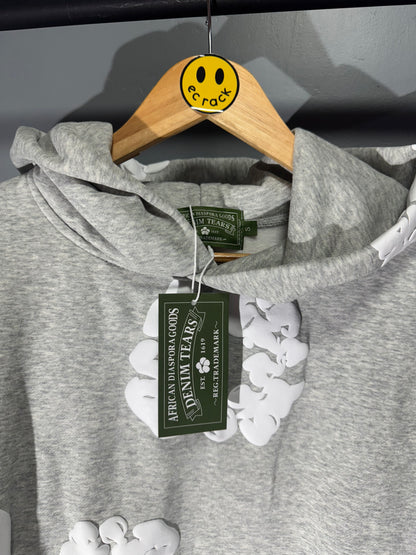 [New] Denim Tears Hoodie (Gray)