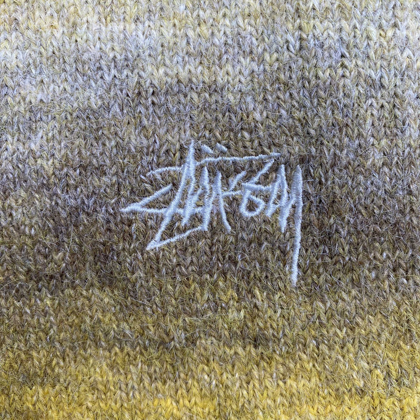 [New] Stussy Stripe Wool Sweatshirt