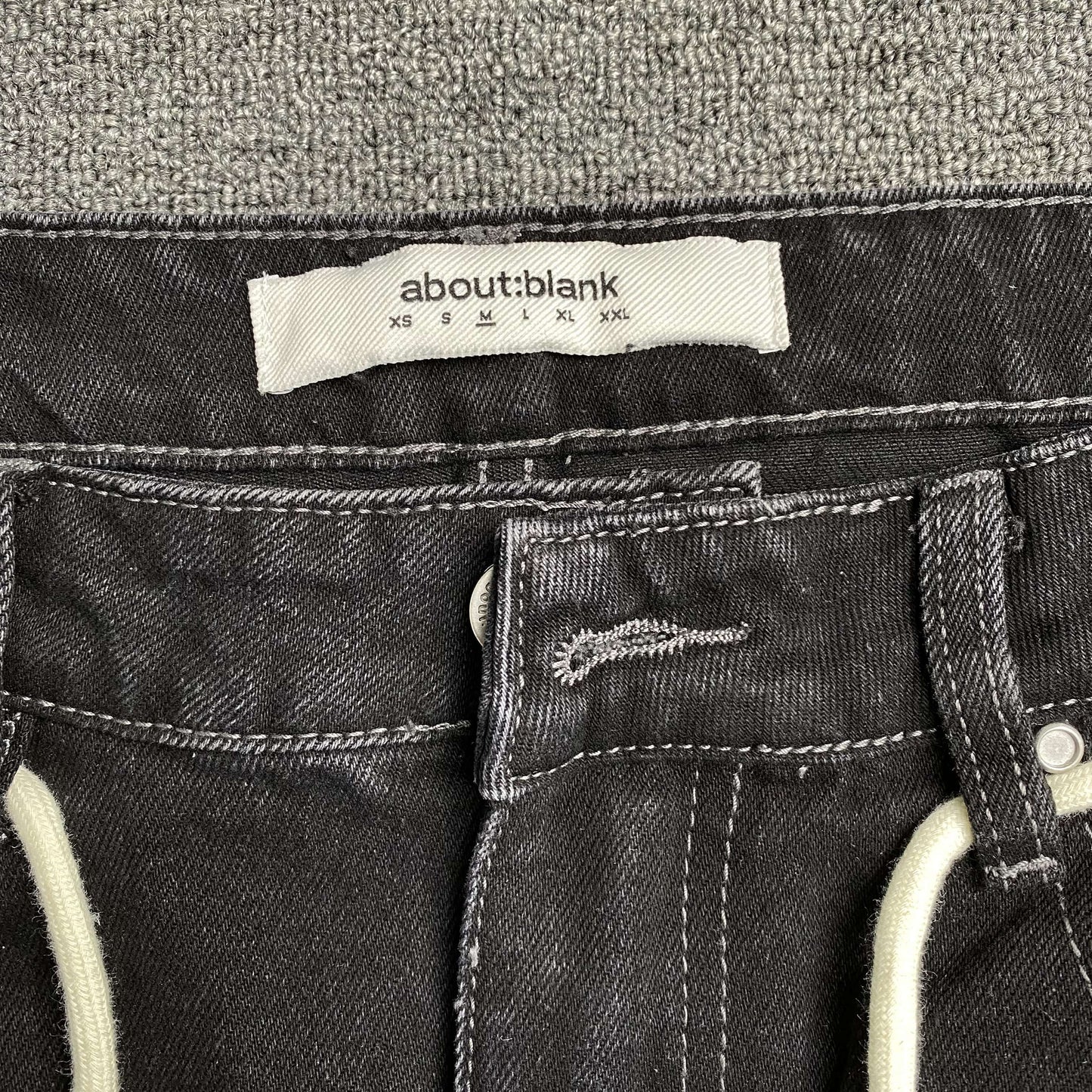 [New] About Blank Baggy Jeans