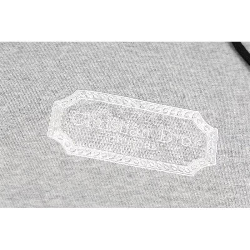 [New] Christian Dior Pullover Hoodie (Gray)