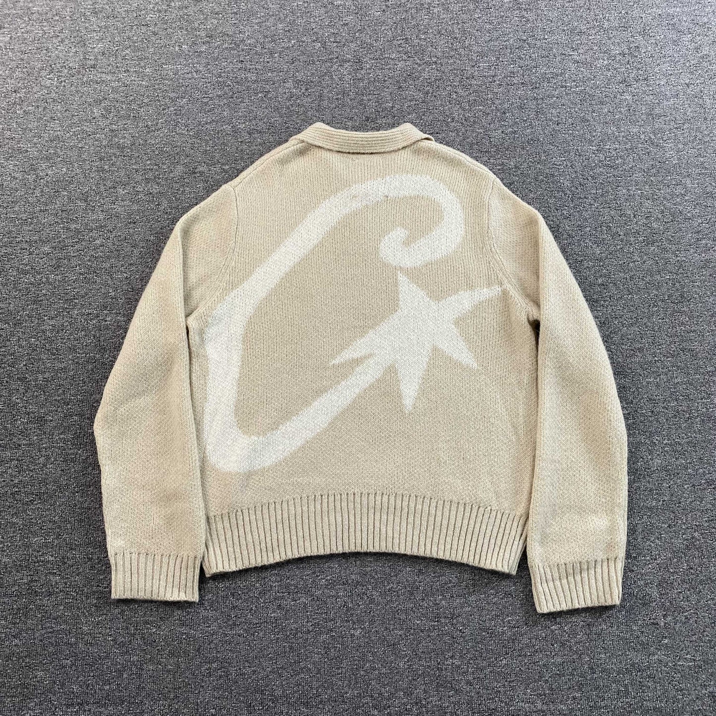 [New] Corteiz Knit Collar Sweater