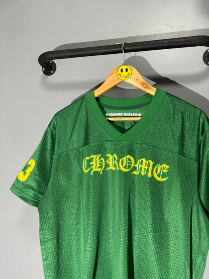 [New] Chrome Hearts Mesh Vneck Tee (Green)