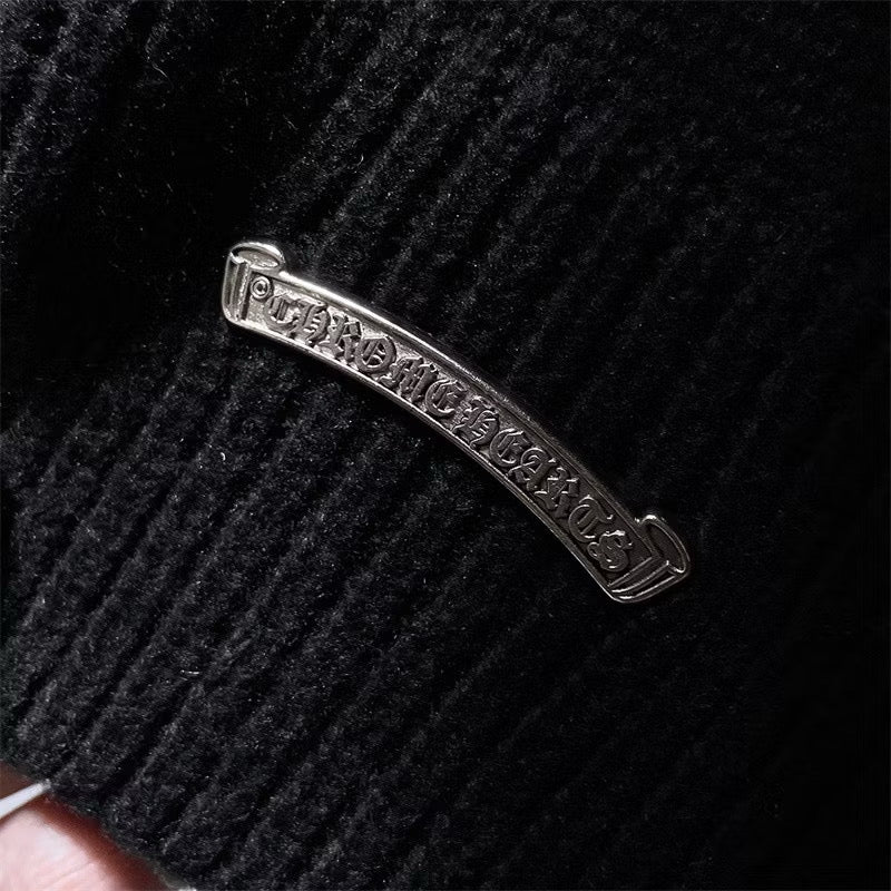 [New] Chrome Hearts 'Hollywood' Knitted Hoodie