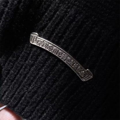 [New] Chrome Hearts 'Hollywood' Knitted Hoodie