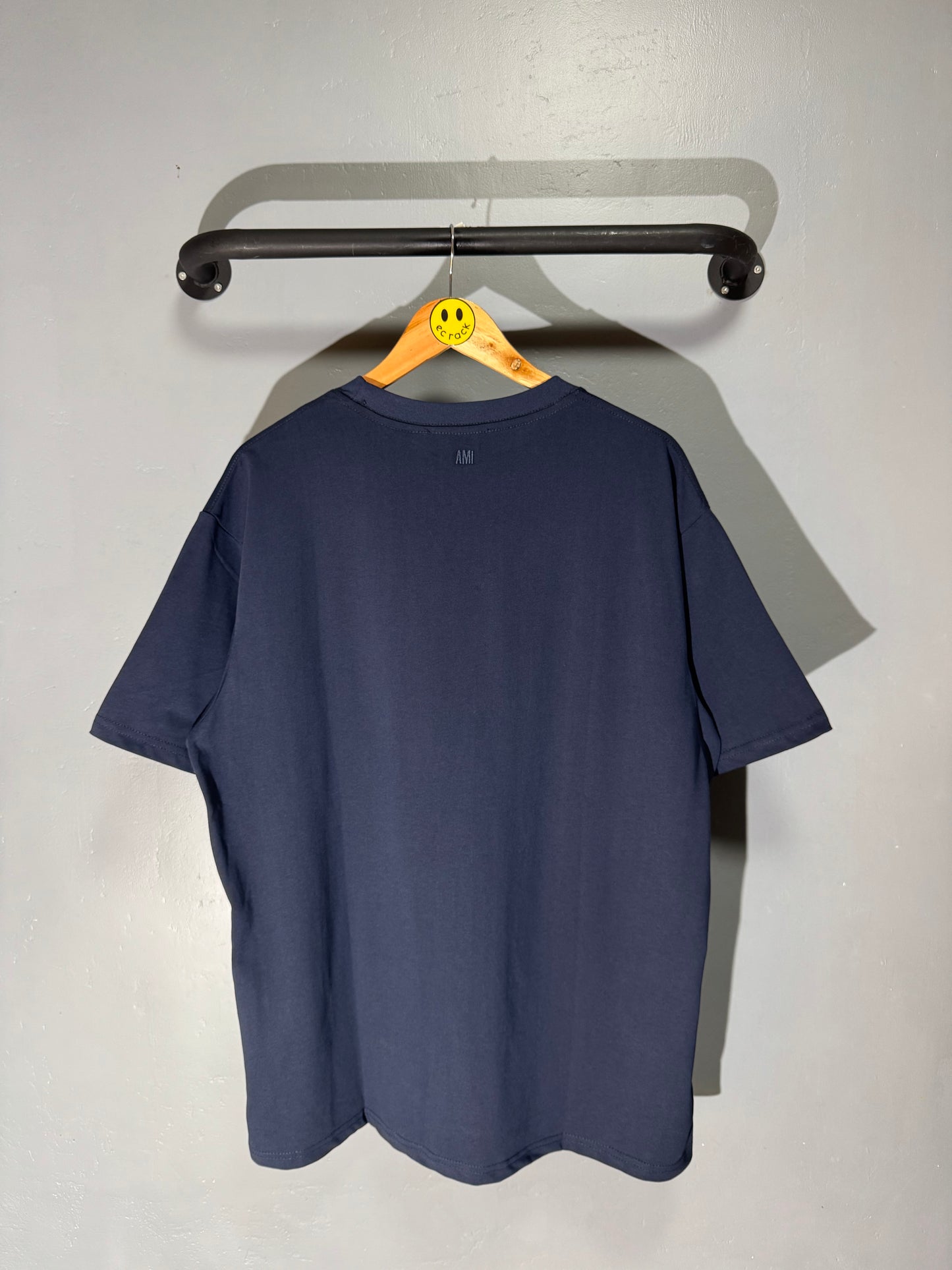 [New] Ami Paris Small Logo Tee (Navy)