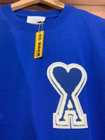 Ami Heart Logo Tee (Blue)