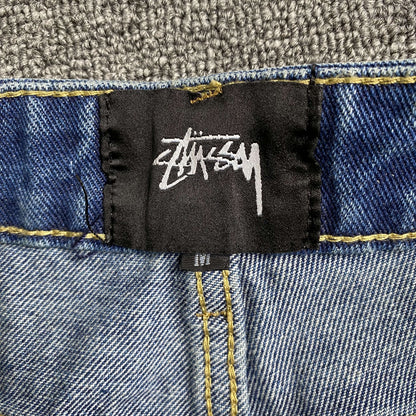 [New] Stussy Logo Denim Jeans