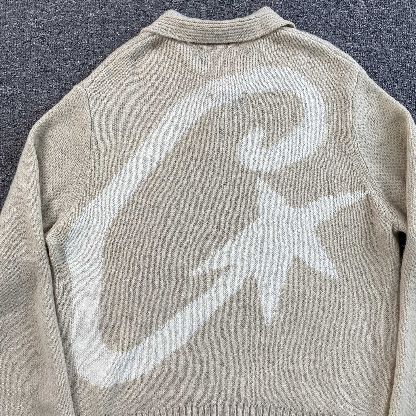 [New] Corteiz Knit Collar Sweater