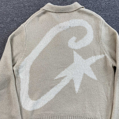 [New] Corteiz Knit Collar Sweater