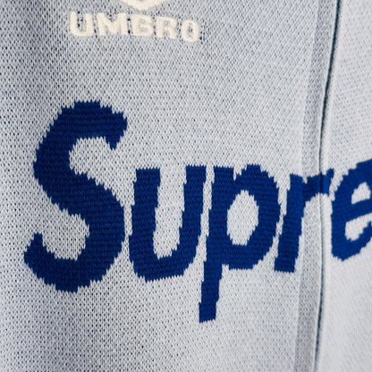 [New] Supreme x Umbro Knit Zip Up Sweater