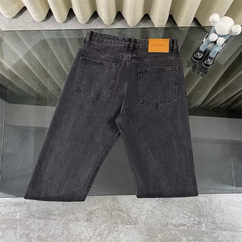 [New] Loewe Knee Logo Jeans
