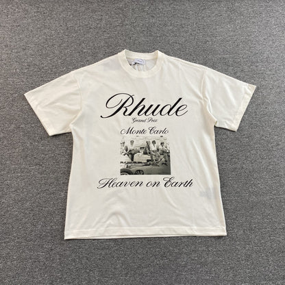 [New] Rhude Heaven On Earth Tee