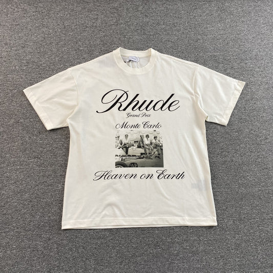 [New] Rhude Heaven On Earth Tee