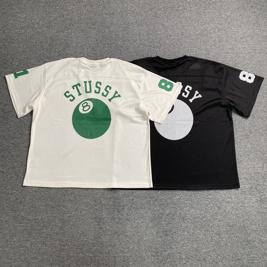 [New] Stussy 8 Ball Mesh Jersey Tee
