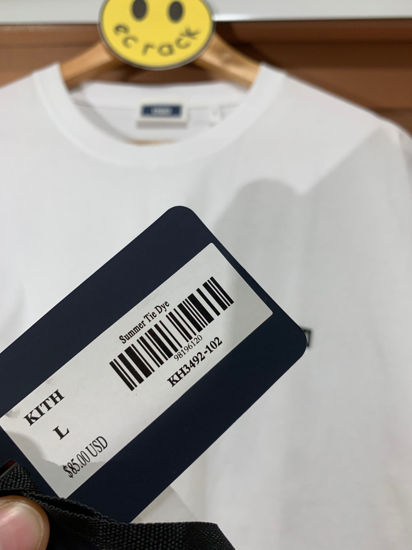 Kith Basic Logo Tee (White)