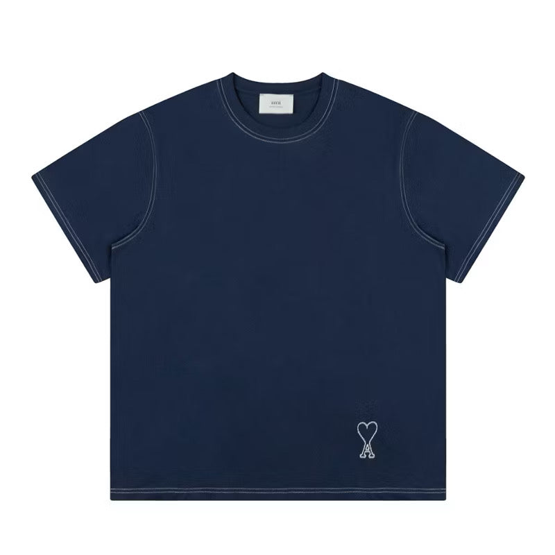 [New] Ami Paris Topstitched Tee