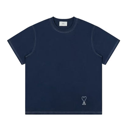 [New] Ami Paris Topstitched Tee