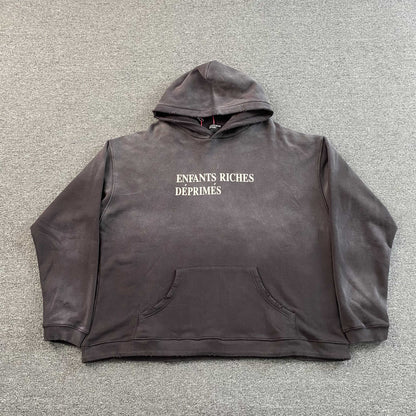 [New] Enfants Riches Deprimes Distressed Hoodie