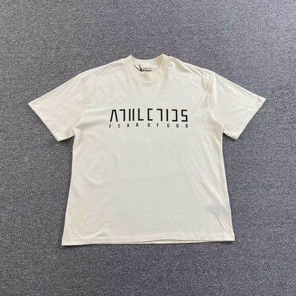 [New] Fear of God Athletics Tee (Cream)