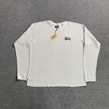 [New] Stussy Waffle Longsleeve Tee