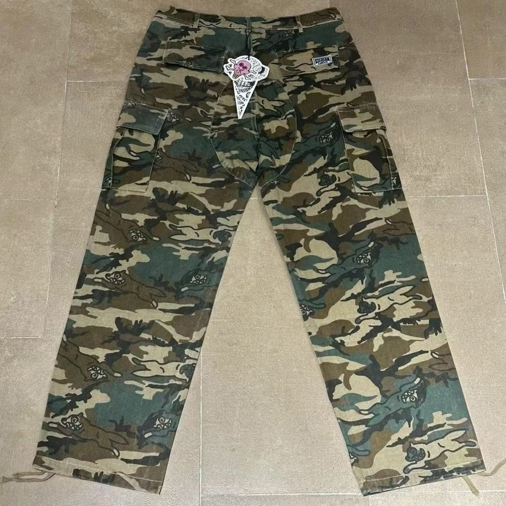 [New] Billionaire Boys Club BBC x IceCream Camou Cargo Pants