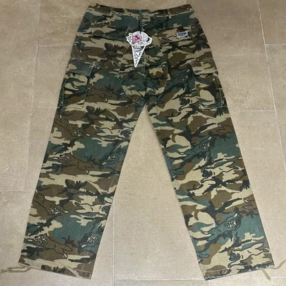 [New] Billionaire Boys Club BBC x IceCream Camou Cargo Pants