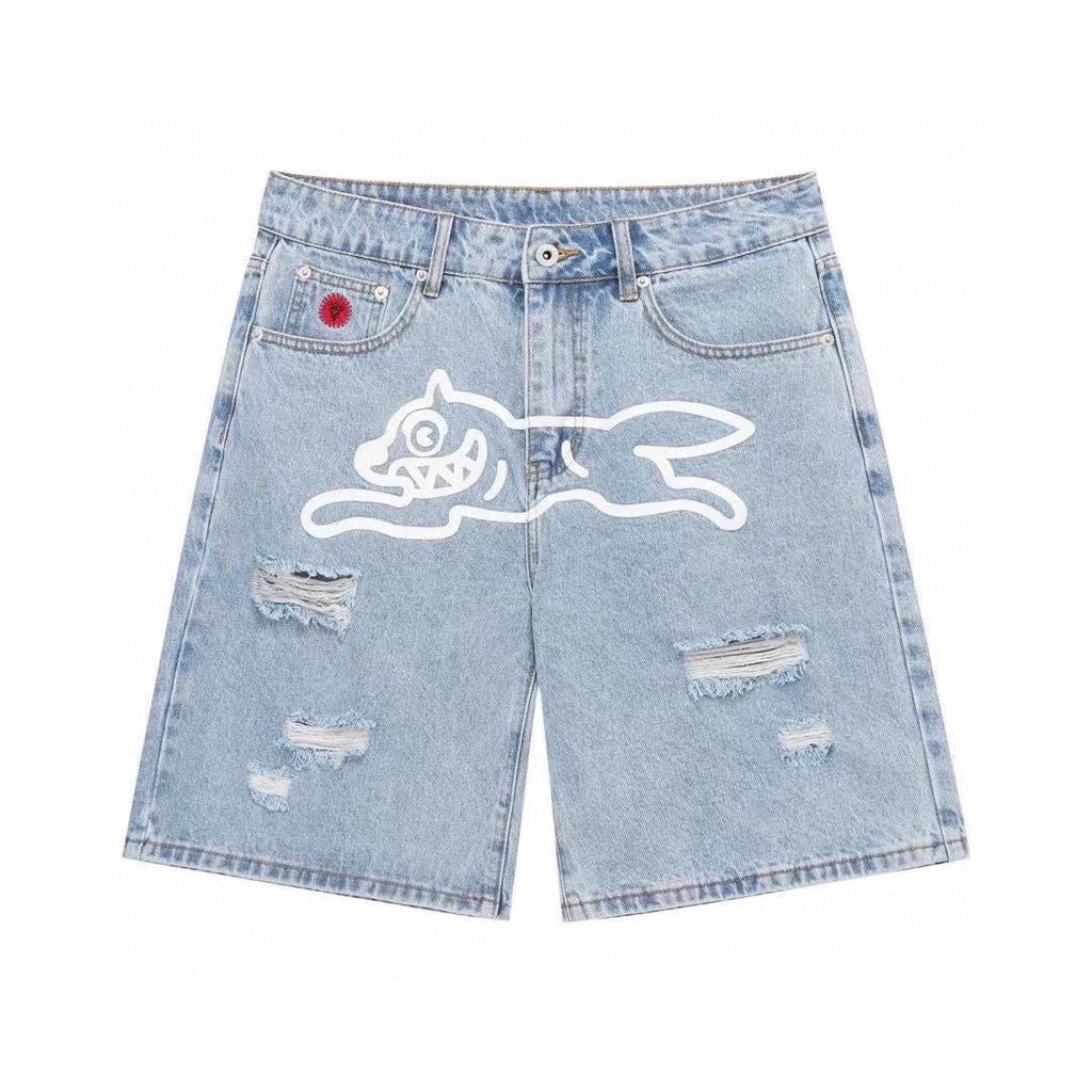 [New] Billionaire Boys Club BBC X Ice Cream Denim Jorts