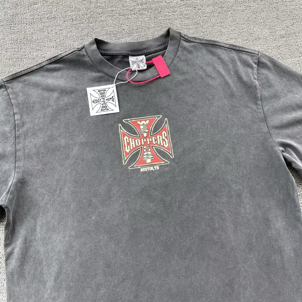 [New] West Coast Choppers "Motorycle Co" Vintage Tee