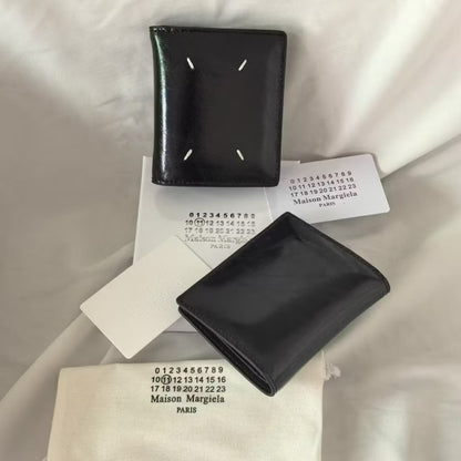 [New] Maison Margiela Four Stitch Leather Wallet