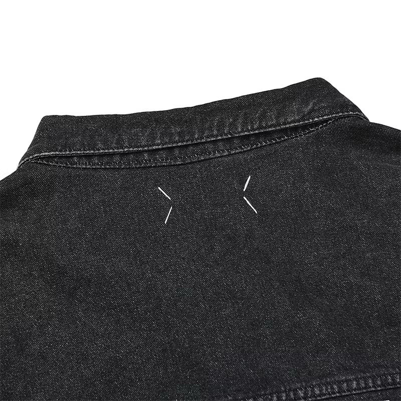 [New] Maison Margiela Black Denim Jacket
