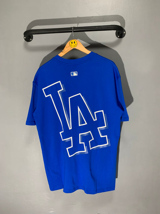 [New] MLB ‘LA’ Big Logo Tee (Blue)