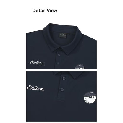 [New] Malbon Golf Flag Polo Shirt