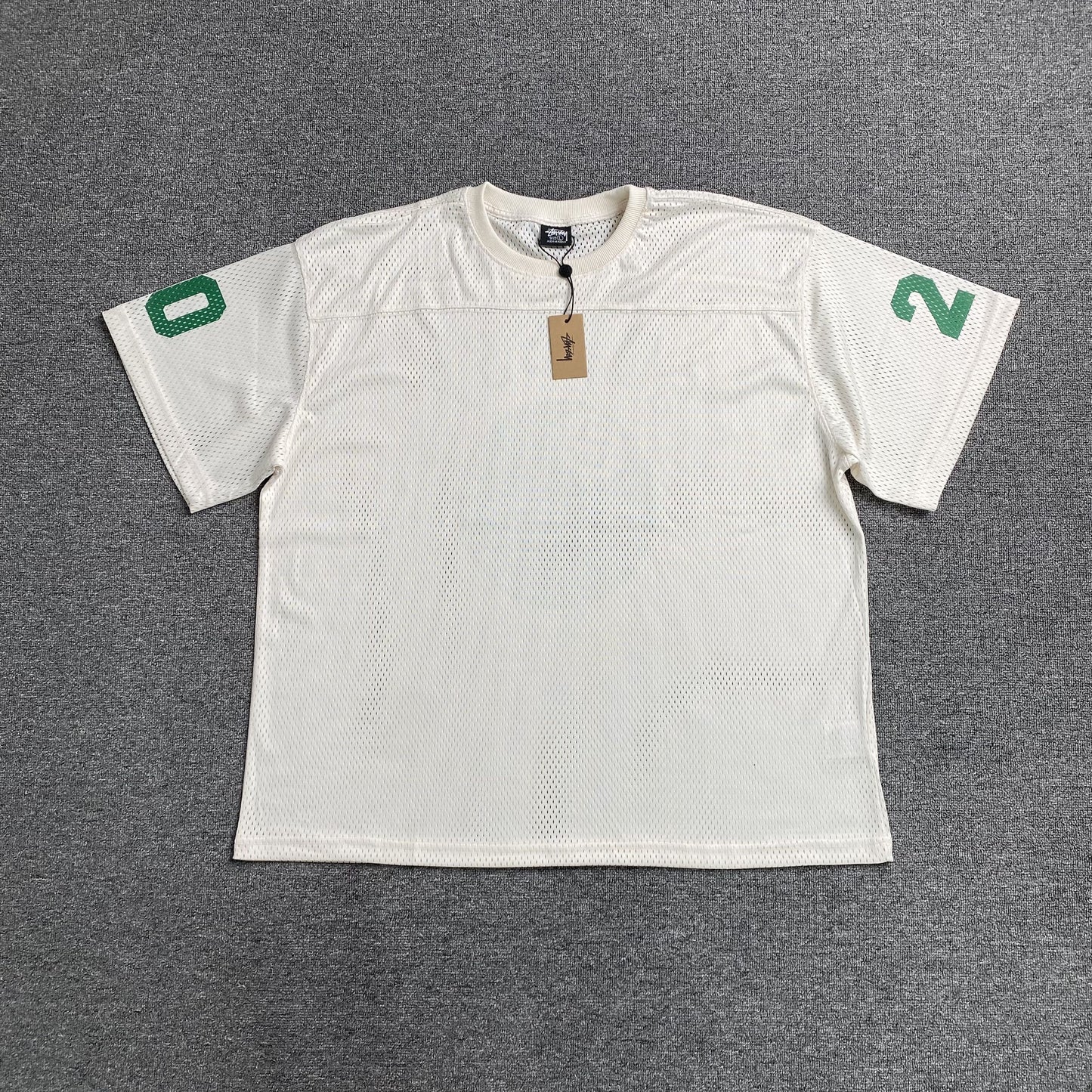 [New] Stussy 8 Ball Mesh Jersey Tee