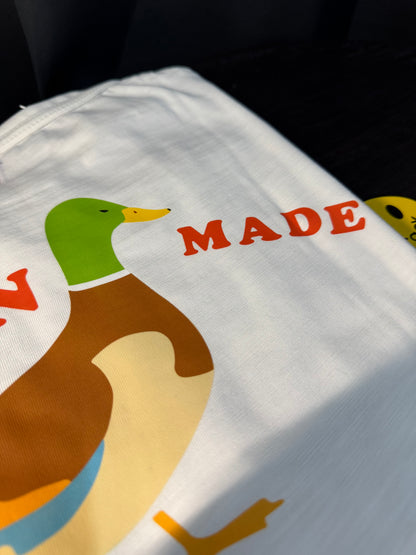 [New] Human Made Dry Alls ‘Duck’ Tee (White)