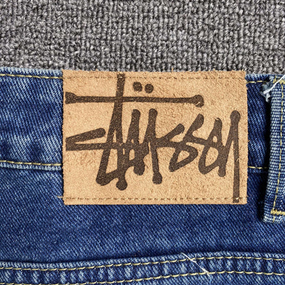[New] Stussy Logo Denim Jeans