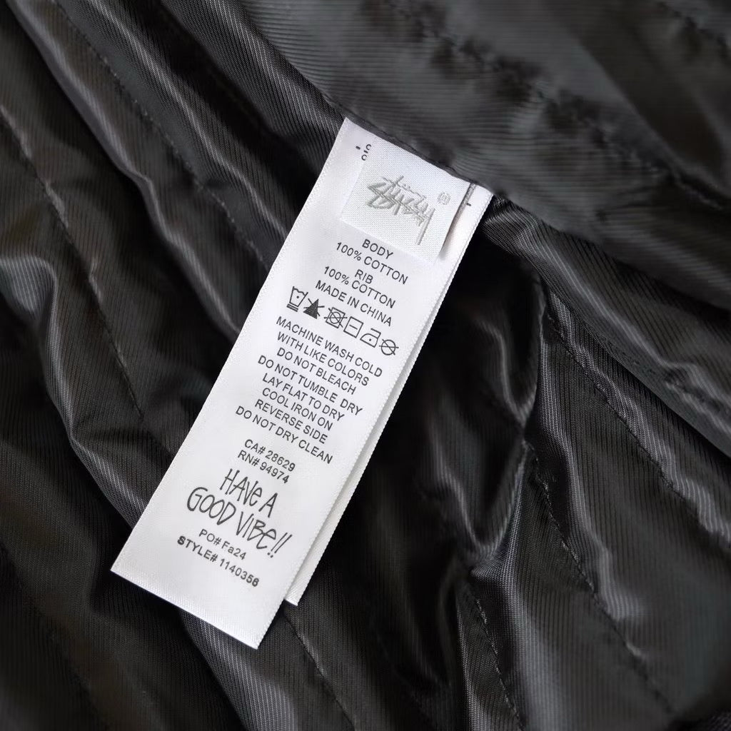 [New] Stussy Workgear Zip Up Hooded Jacket