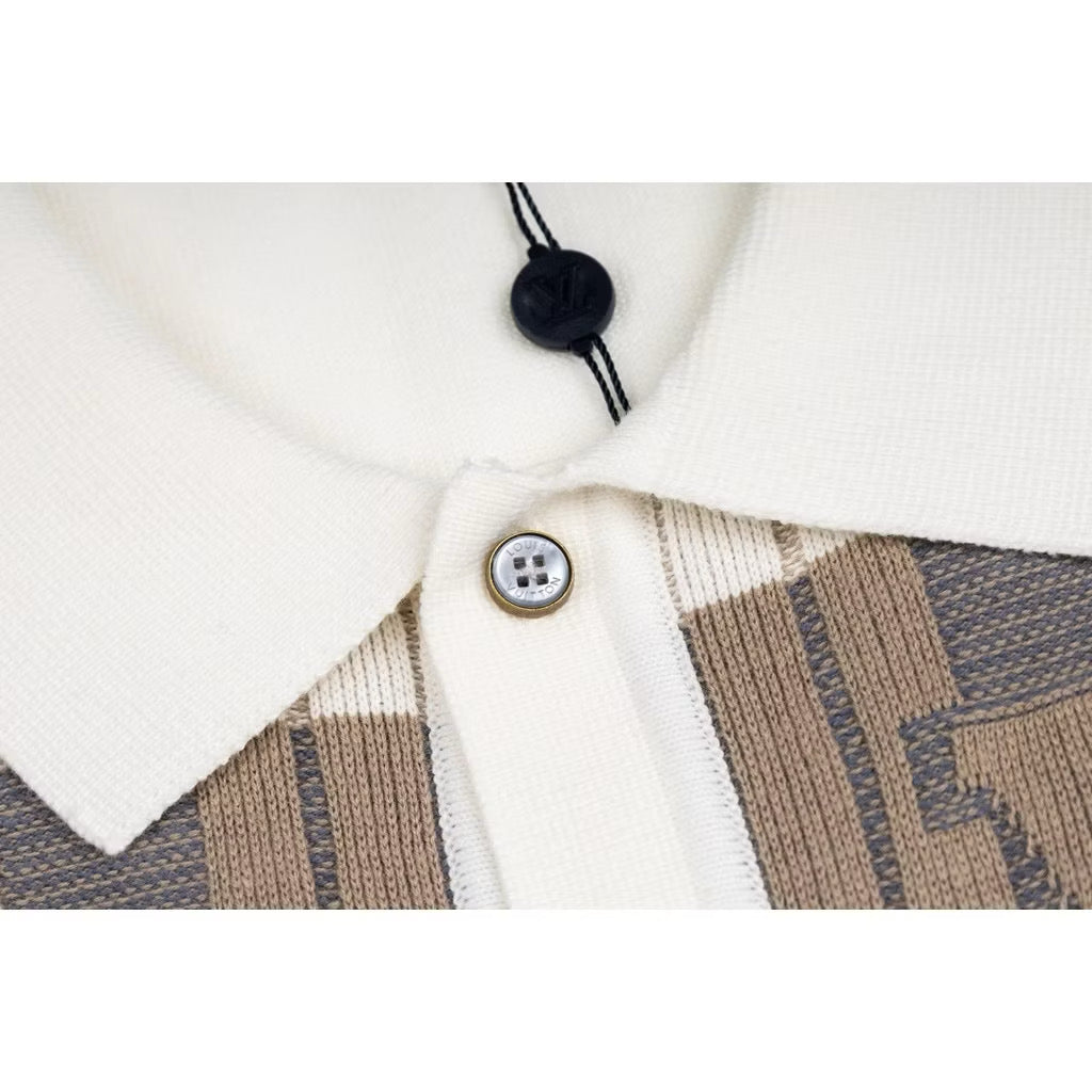 [New] Louis V Jacquard Buttondown Shirt