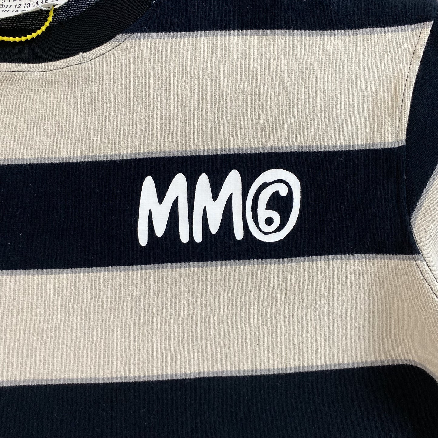 [New] Maison Margiela 6 Striped Tee