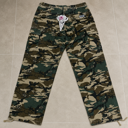 [New] Billionaire Boys Club BBC x IceCream Camou Cargo Pants