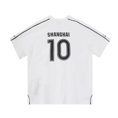Balenciaga Football Jersey Tee (Black)