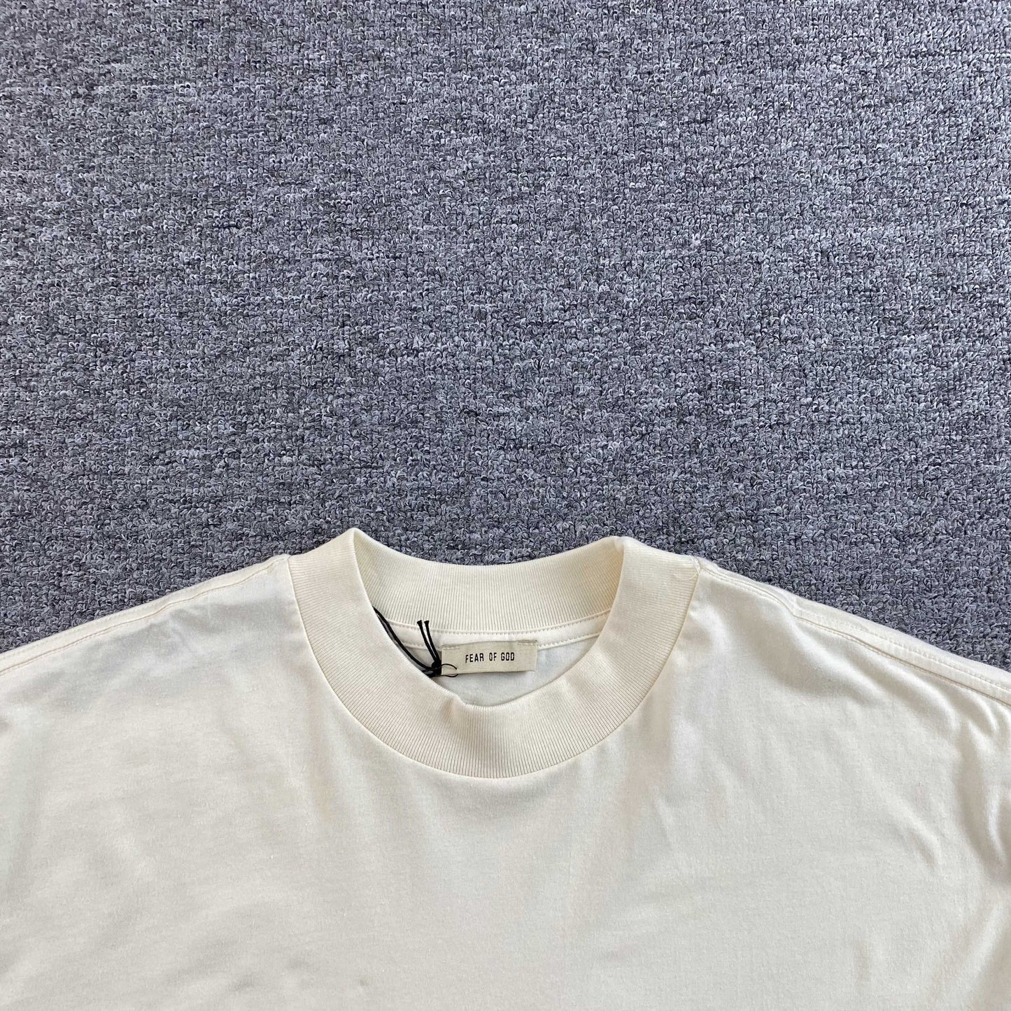 [New] Fear of God Athletics Tee (Cream)