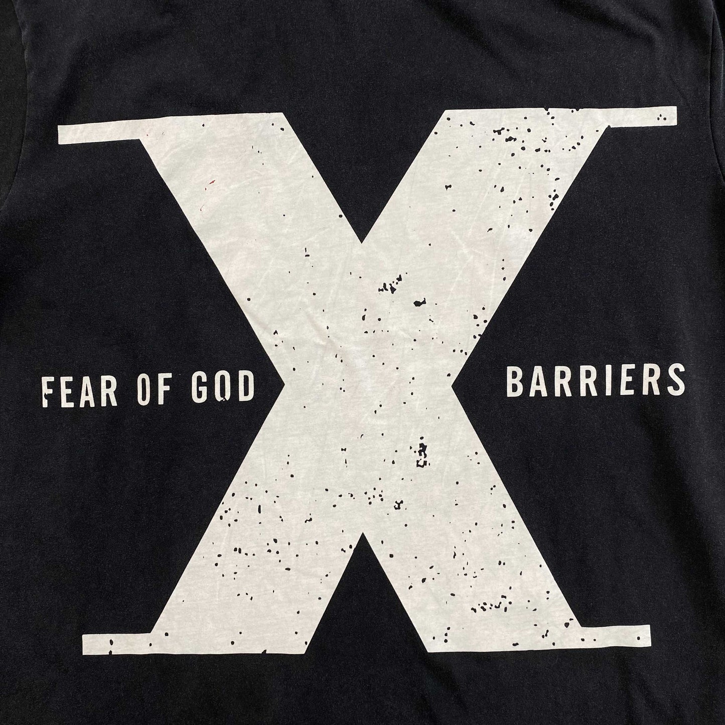 [New] Fear of God x Barriers Tee (Black)