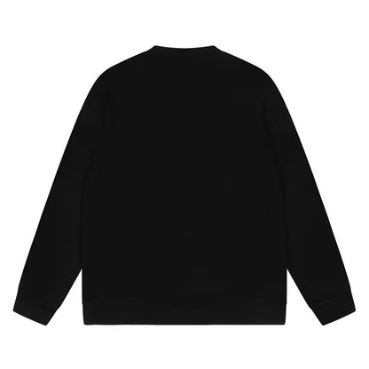 [New] Loewe Embroidered Logo Sweatshirt (Black)