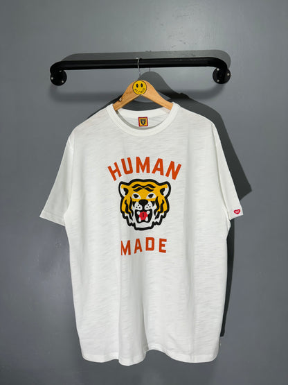 [New] Human Made ‘Tiger’ Graphic Tee (White)