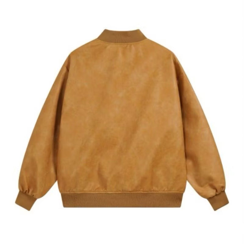 [New] Louis Vuitton Leather Varsity Jacket