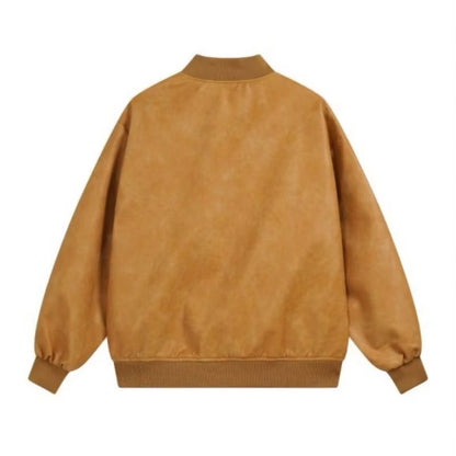 [New] Louis Vuitton Leather Varsity Jacket