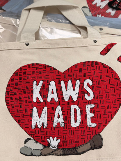 [New] Human Made x Kaws Tote Bag