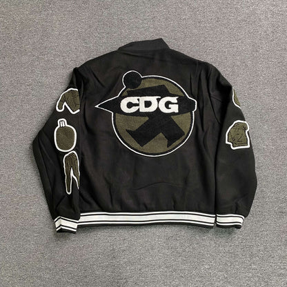 [New] Stussy x CDG Varsity Jacket