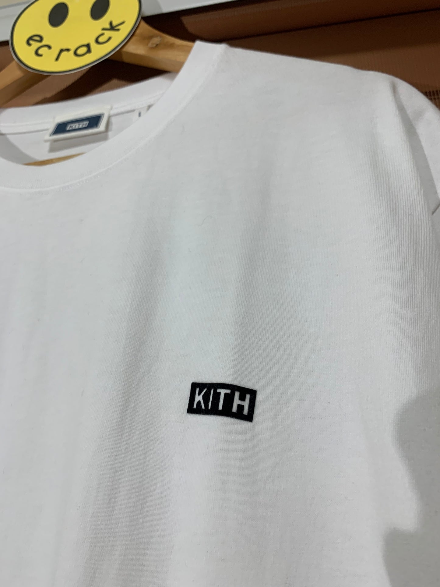 Kith Basic Logo Tee (White)